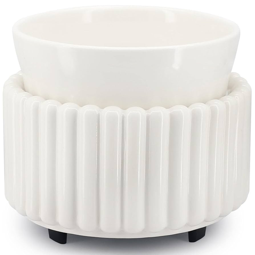 Ceramic Wax Melt Warmer 3-in-1 Candle Wax Warmer for Scented Wax Melter Electric Fragrance Wax Bu... | Amazon (US)