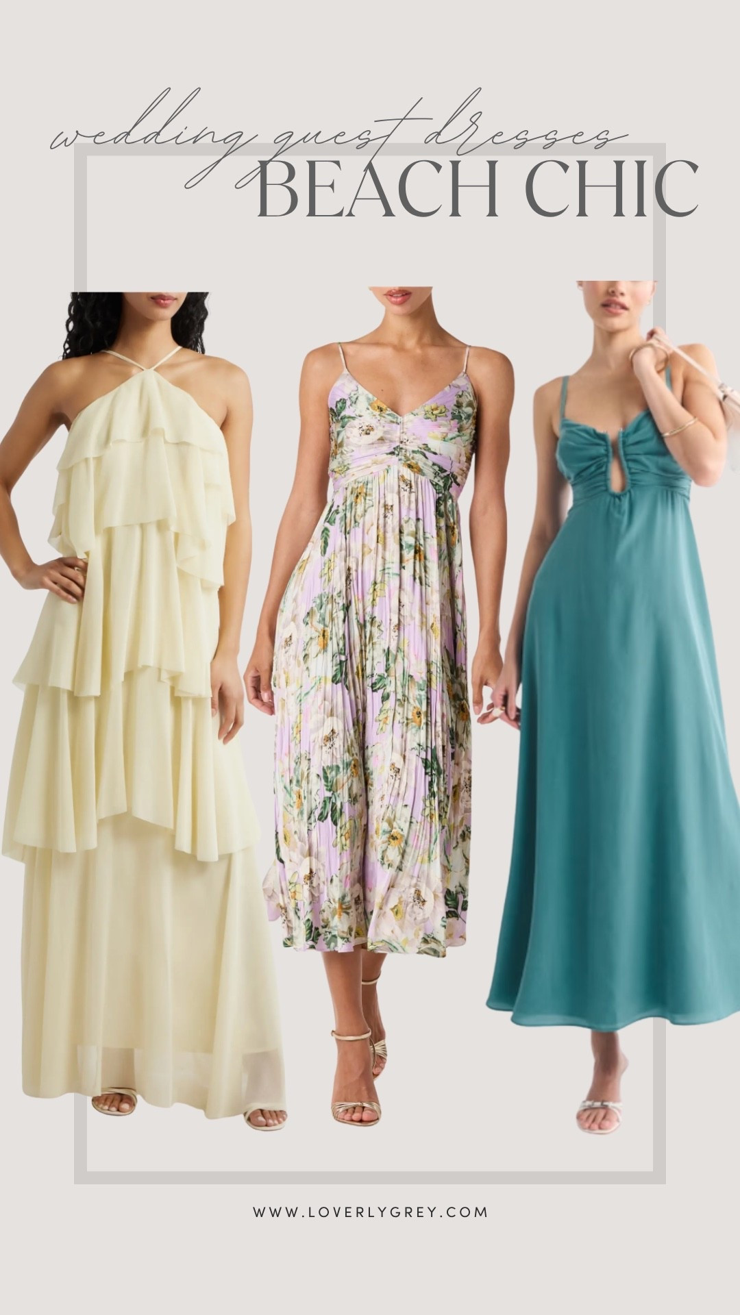 All of these dresses would be perfect for a beach wedding 💕

Loverly Grey, beach wedding guest dresses

#LTKootd #LTKWedding