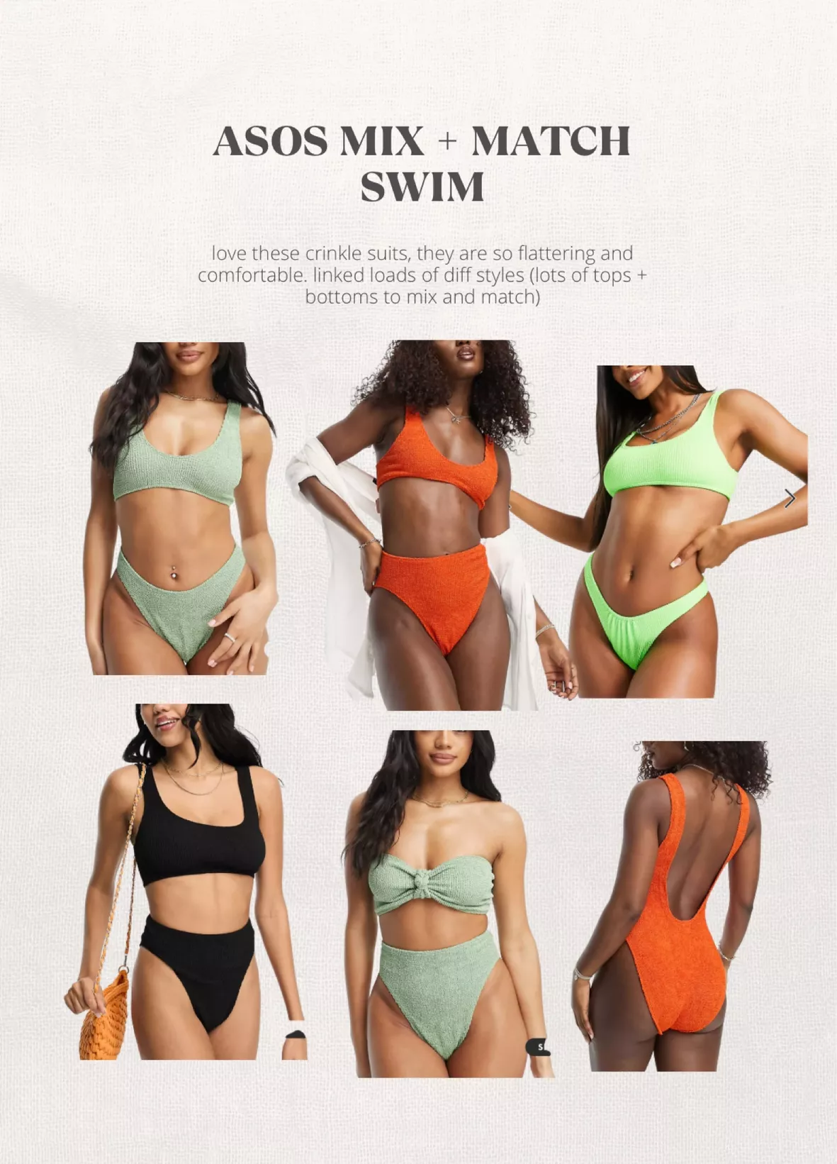 Mix n' Match Swimsuits & Swimwear