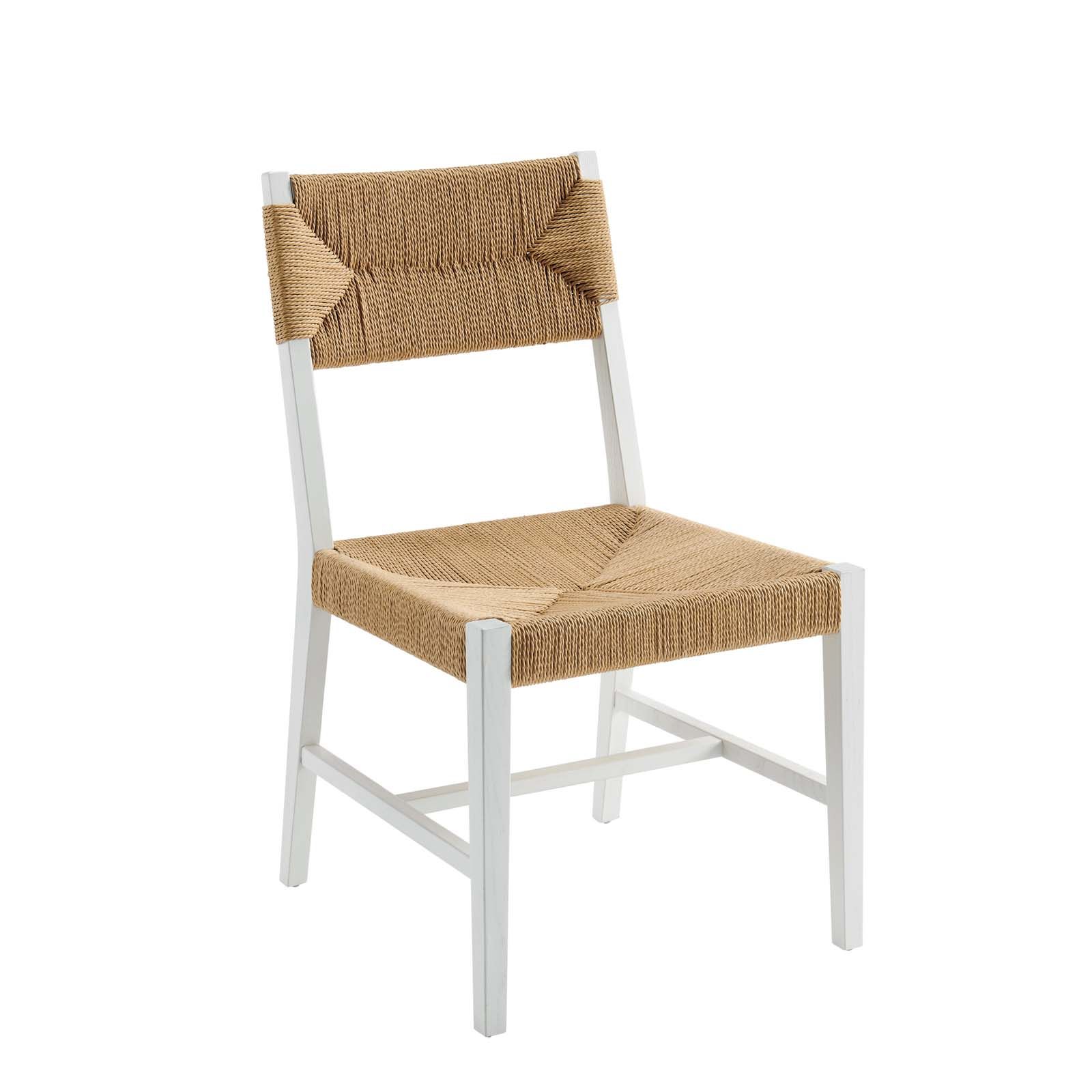 Modway Bodie Wood Dining Chair, White - Walmart.com | Walmart (US)