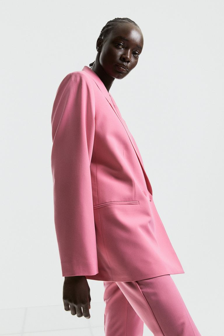 Double-breasted blazer | H&M (UK, MY, IN, SG, PH, TW, HK)