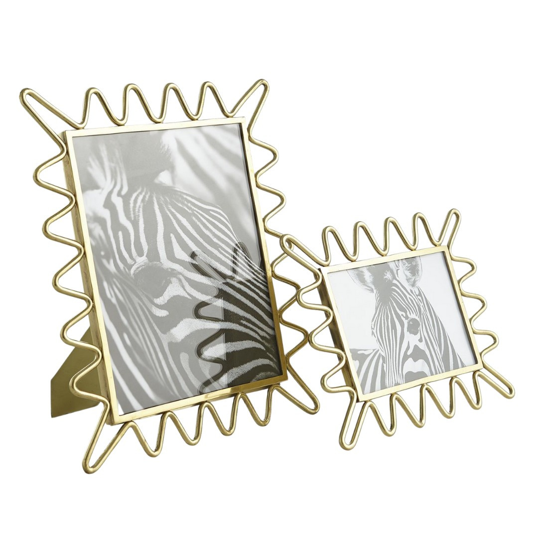 Ric Rac Gold Frame | Megan Molten