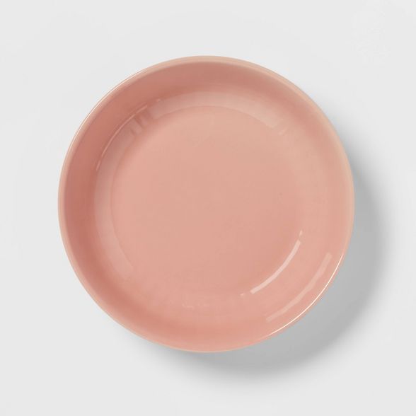 27oz Stoneware Dinner Bowl Pink - Threshold™ | Target