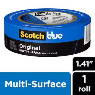 3M ScotchBlue 1.41 in. x 60 yds. Original Multi-Surface Painter's Tape 2090-36AP - The Home Depot | The Home Depot