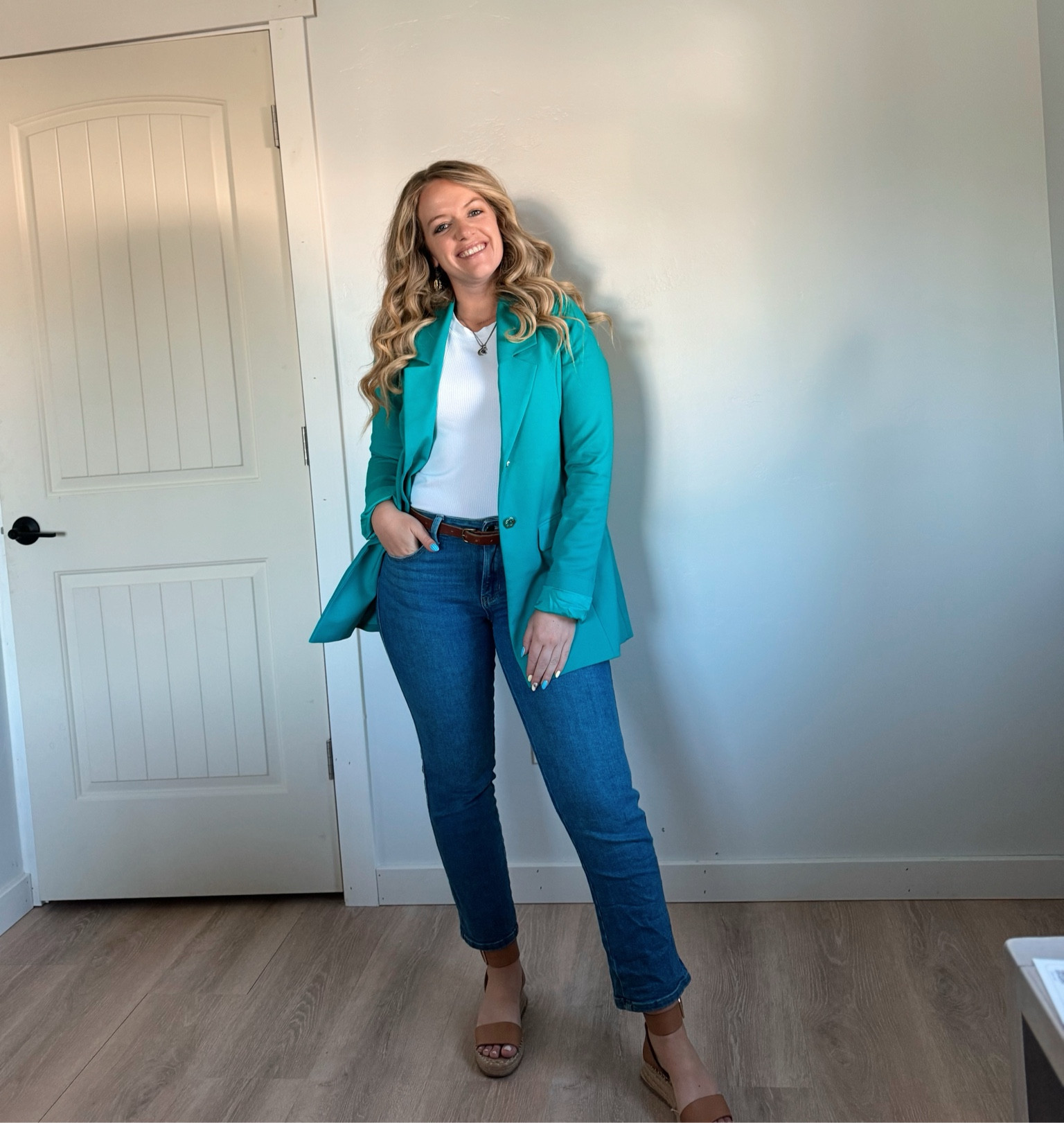 OOTD with my new blazer and business casual Friday 

#LTKWorkwear