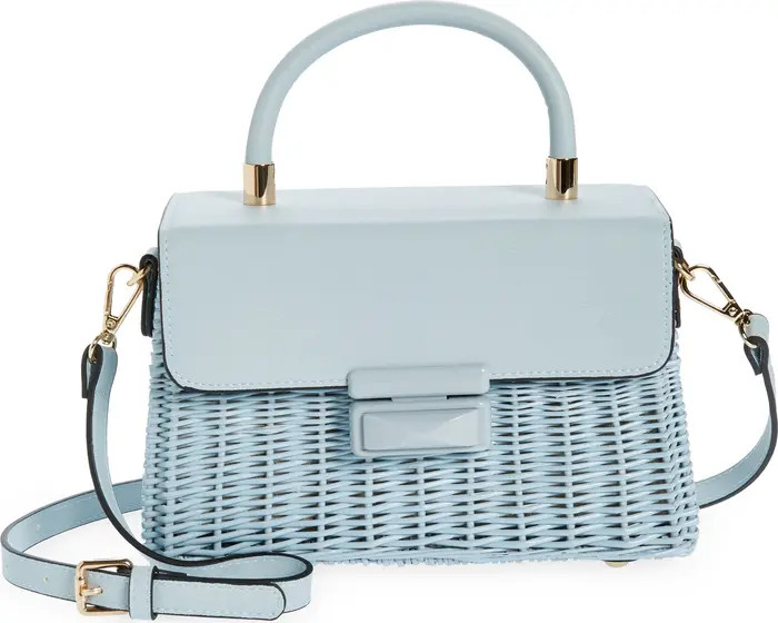 Victoria RattanTop Handle Shoulder Bag | Nordstrom
