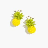 Pineapple earrings | J.Crew UK