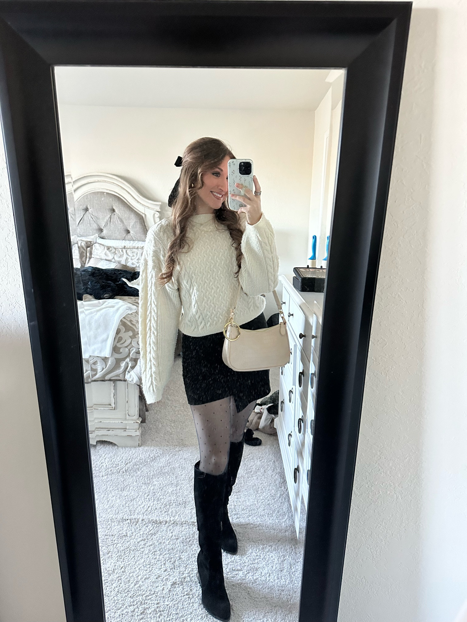 Outfit for Hadestown 💖 sweater with skirt and tights 

#LTKStyleTip #LTKSaleAlert #LTKFindsUnder50