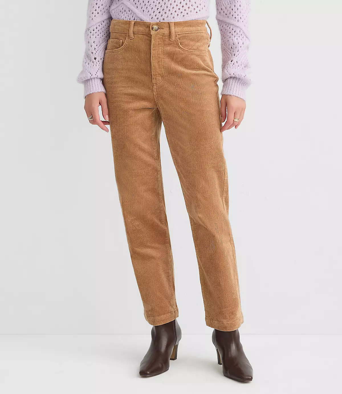 Petite Straight Corduroy Pants | LOFT