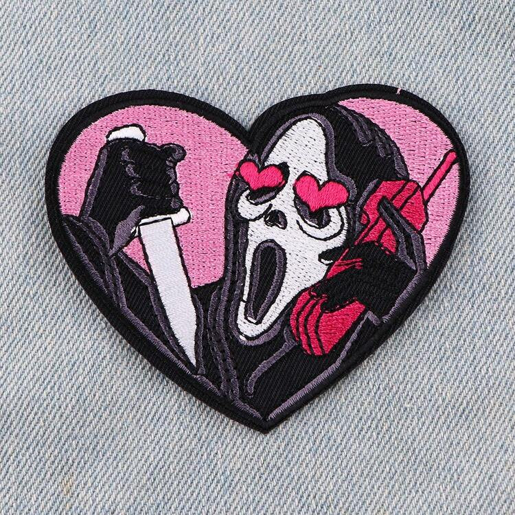 1pc Halloween Personalized Patch, Handmade DIY Clothing Accessory, Bag, Garment Decor Patch | SHEIN