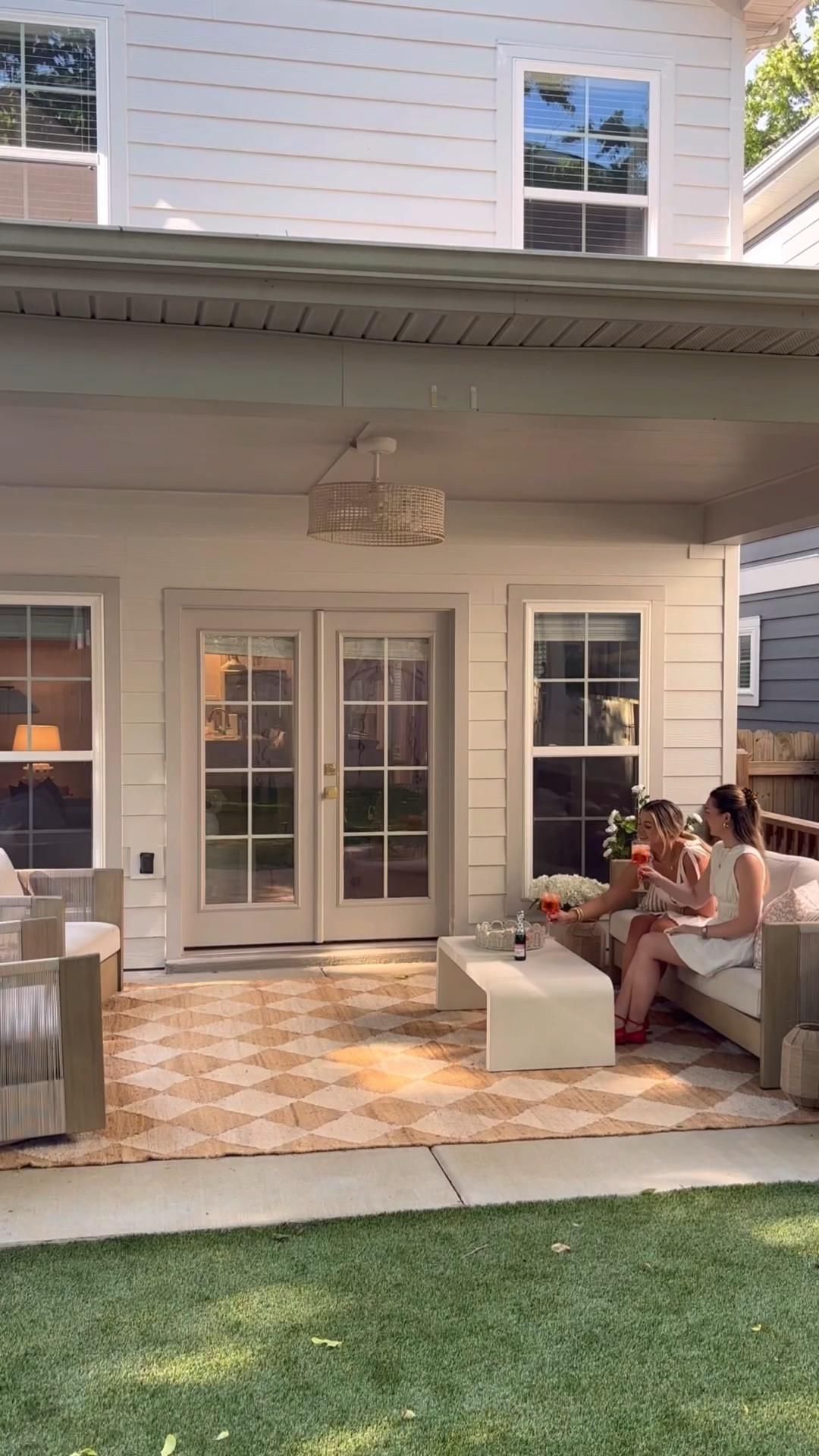 Let’s decorate my back porch for summer 🤍🏠 my furniture was a splurge so I linked some similar ones as well! 

Outdoor patio inspo
Outdoor decor
Neutral patio 

#LTKSummerEdit #LTKHome #LTKStyleTip