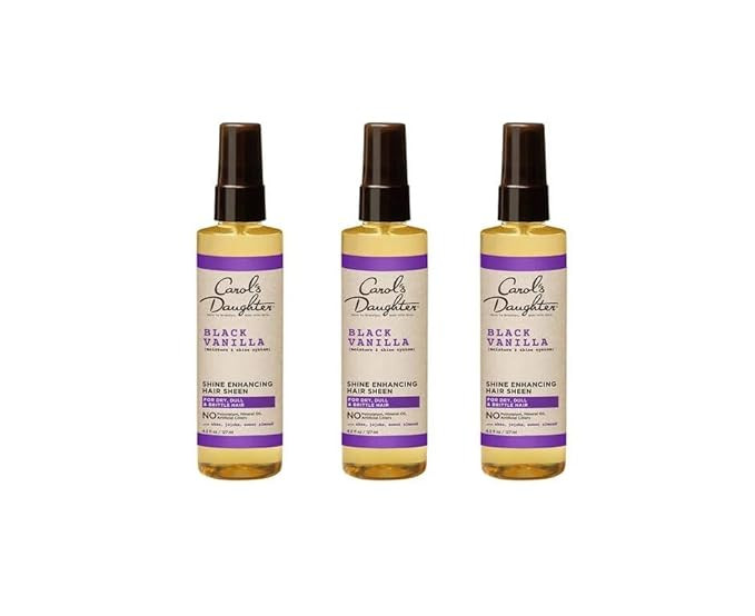 Carol's Daughter Black Vanilla Moisture and Shine Hair Sheen, for Dry, Dull or Brittle Hair, 4.3 ... | Amazon (US)