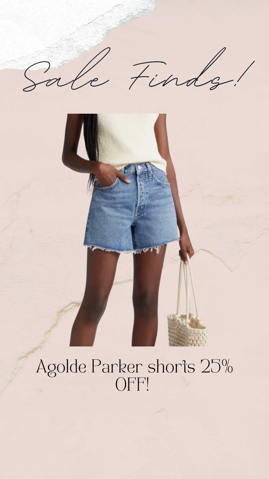 Agolde Parker denim shorts

#LTKSaleAlert #LTKTravel #LTKootd