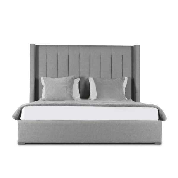 Austine Upholstered Wingback Bed | Wayfair North America