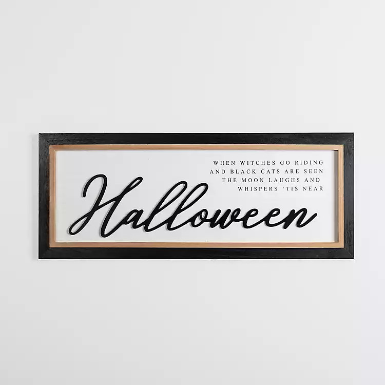 New! 'Tis Near Halloween Wall Plaque | Kirkland's Home