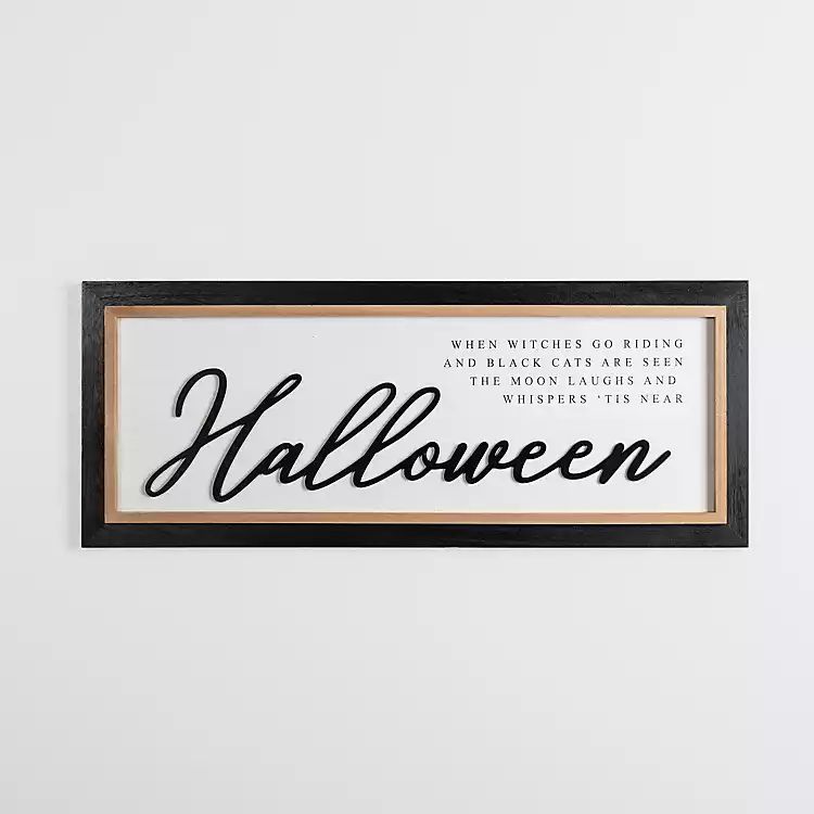 New! 'Tis Near Halloween Wall Plaque | Kirkland's Home