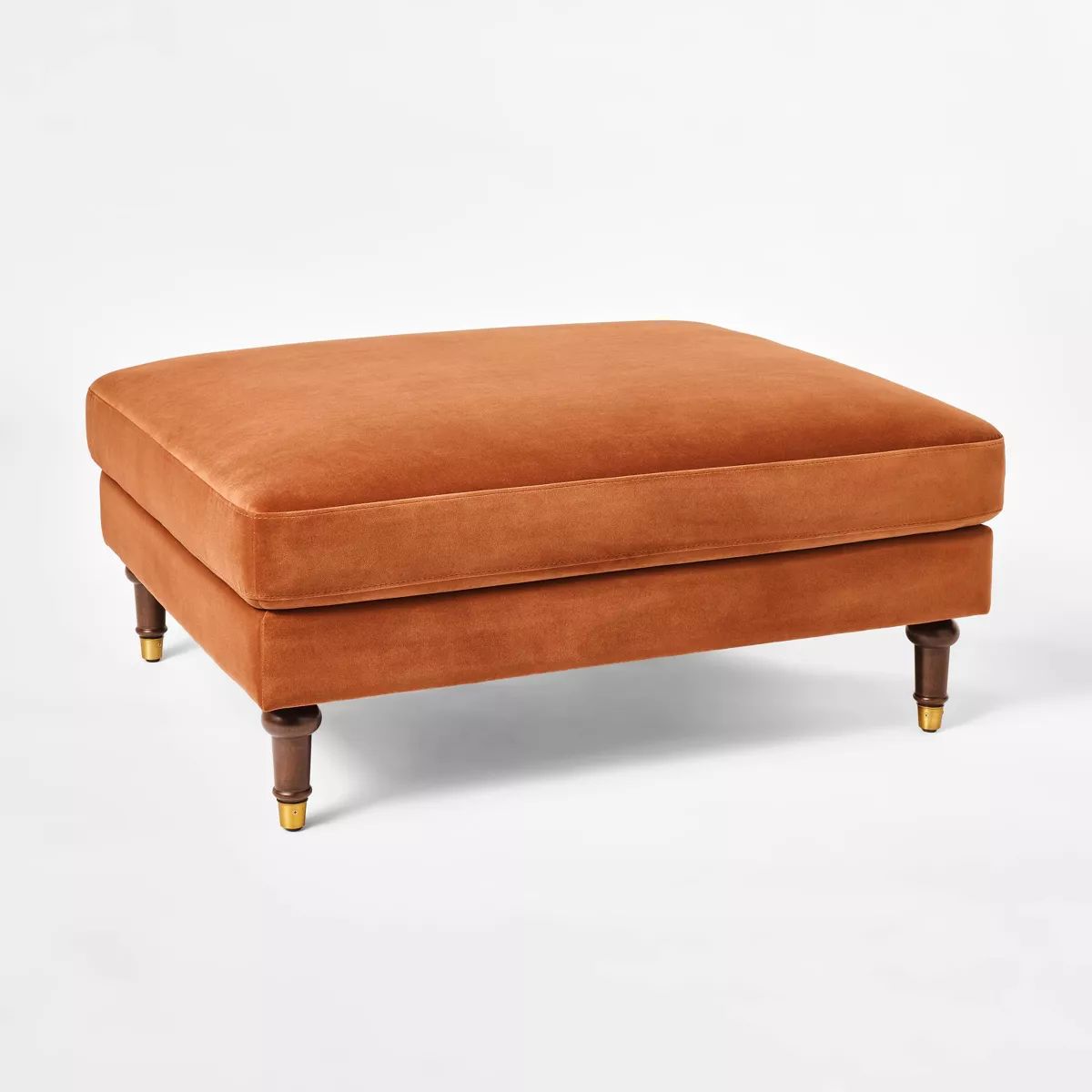 Mercer Cocktail Ottoman Rust - Threshold™ designed with Studio McGee | Target