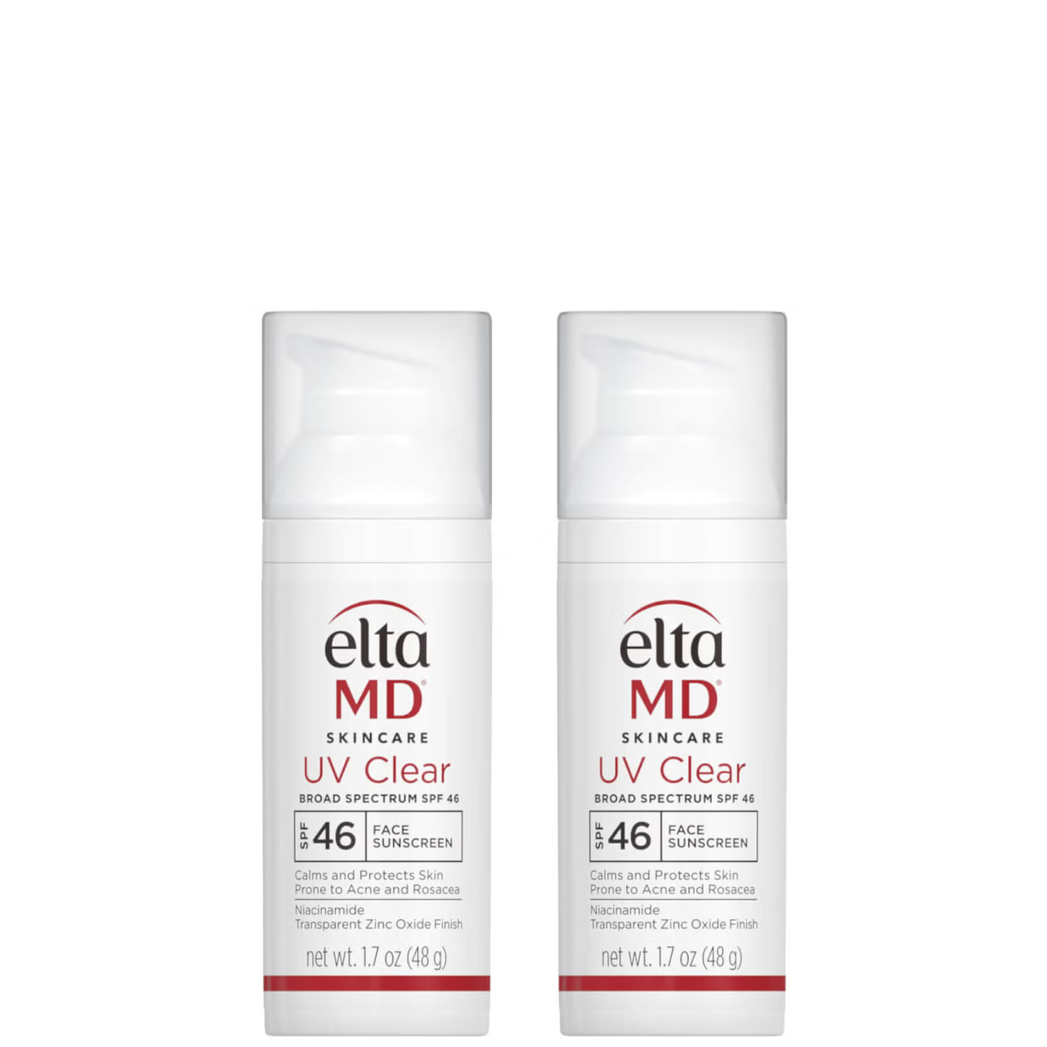 EltaMD Exclusive UV Clear SPF 46 Broad-Spectrum Duo | Dermstore (US)
