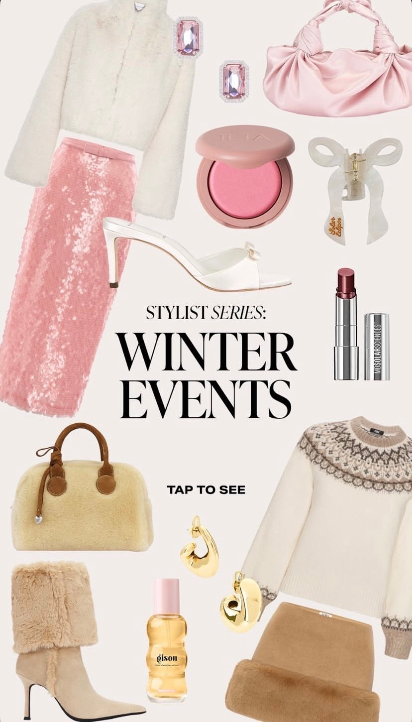 Winter series 💖

#sandals #bag #shoes #makeup #jewelry faux fur sweater earrings skirt sequin Fendi cardigan 

#LTKBeauty #LTKOver40 #LTKootd