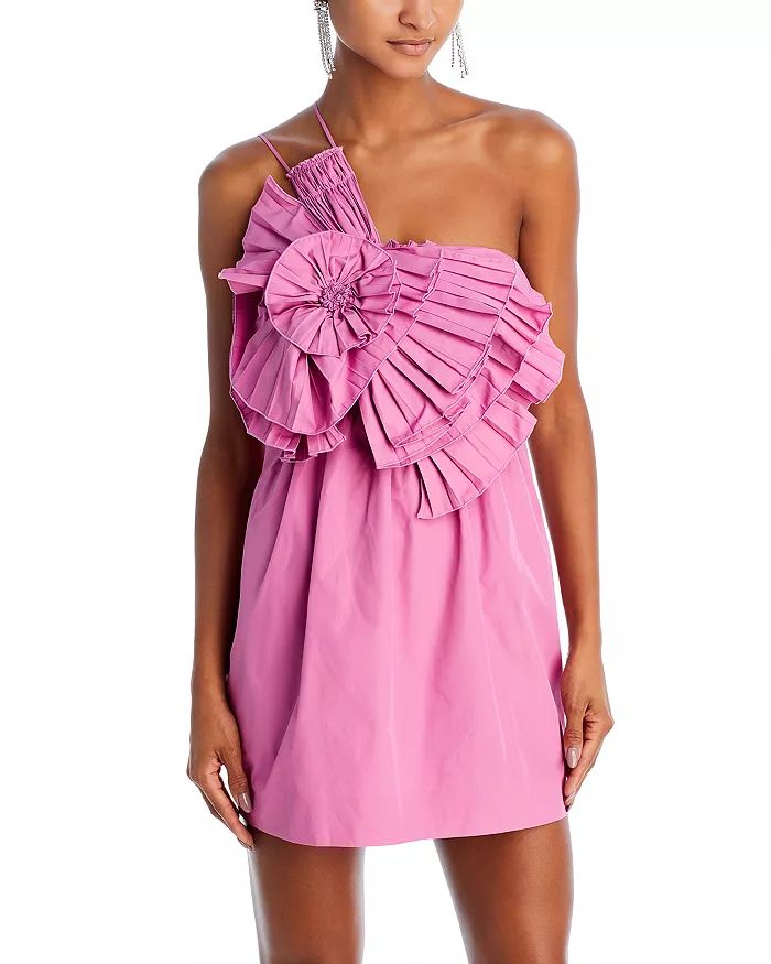 Miro Bow Embellished Mini Dress | Bloomingdale's (US)