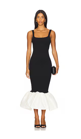 Préféré Xena Dress Long en Black & Ivory

              
    
        
        
            Fa... | Revolve Clothing (Global)