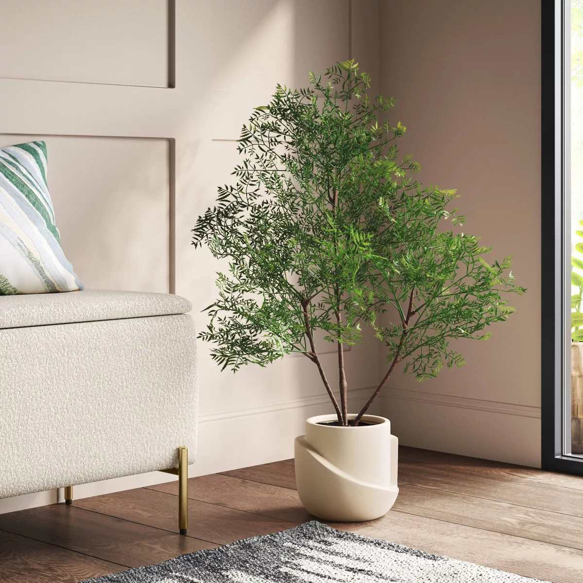 Luxe Mini Tree in Geometric Pot - Threshold™ | Target