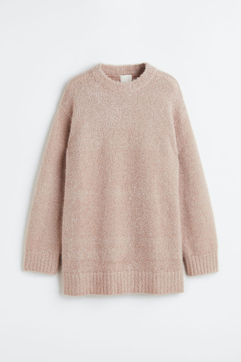 H & M - Glittery Dress - Beige | H&M (US + CA)