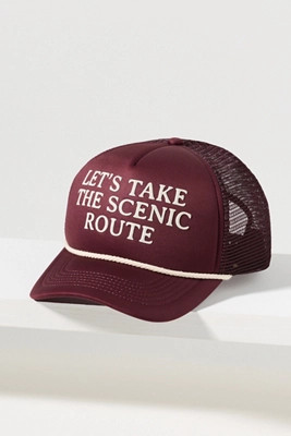 Outdoorsy Conversational Trucker Hat | Anthropologie (US)