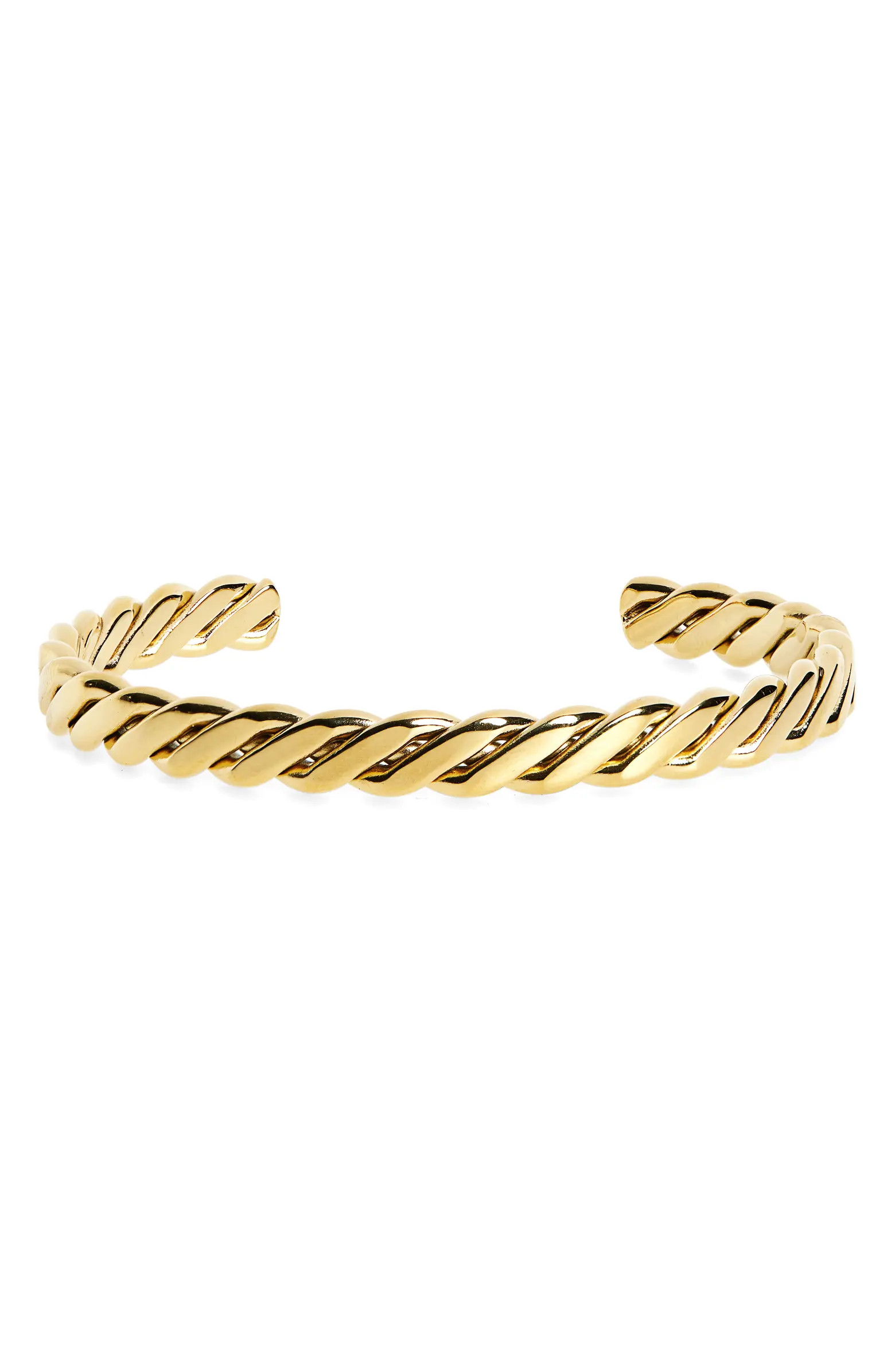 Waterproof Twisted Cuff Bracelet | Nordstrom