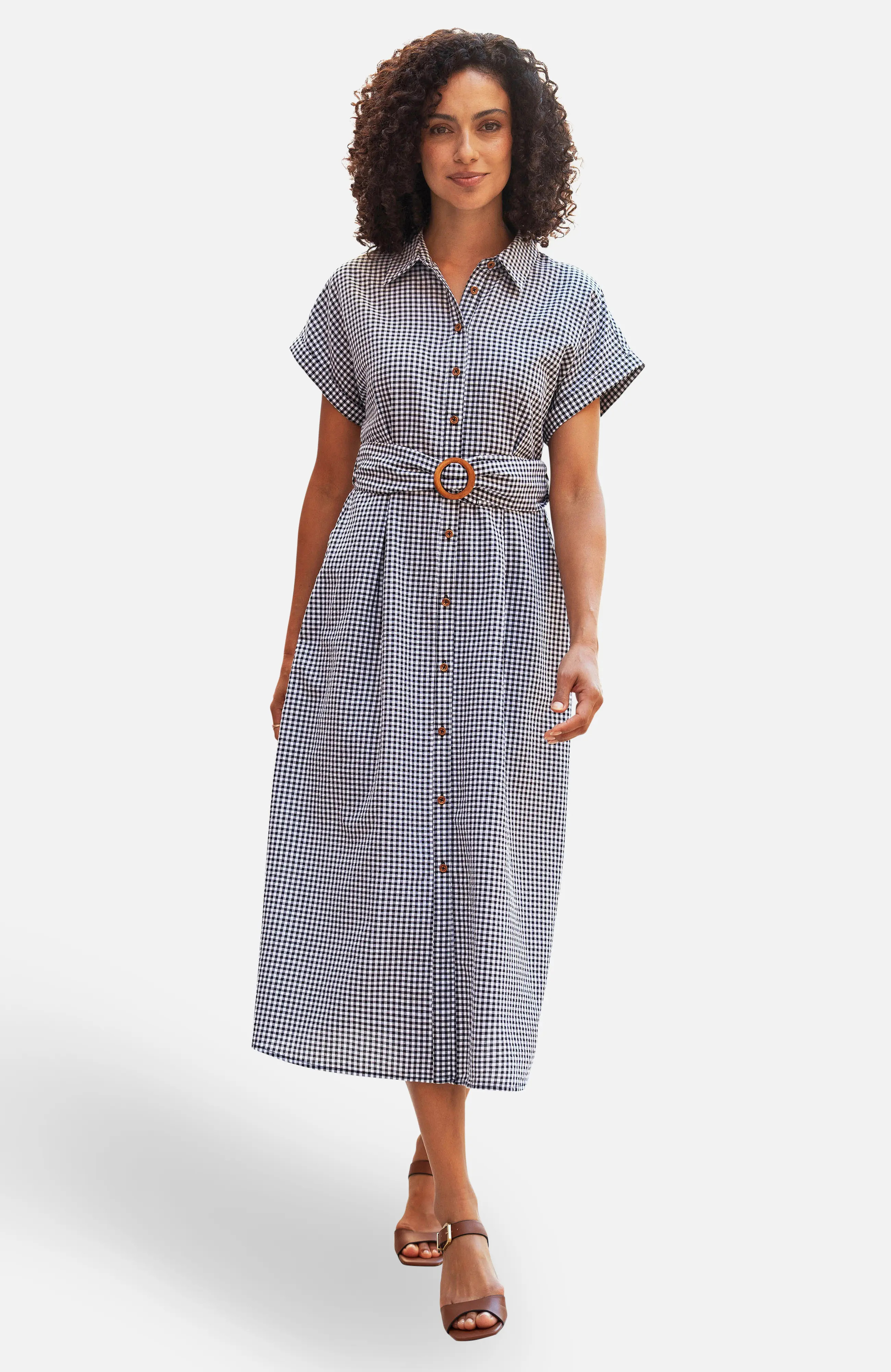 Gingham  Relaxed Shirt Dress (Women) | Nordstrom | Nordstrom