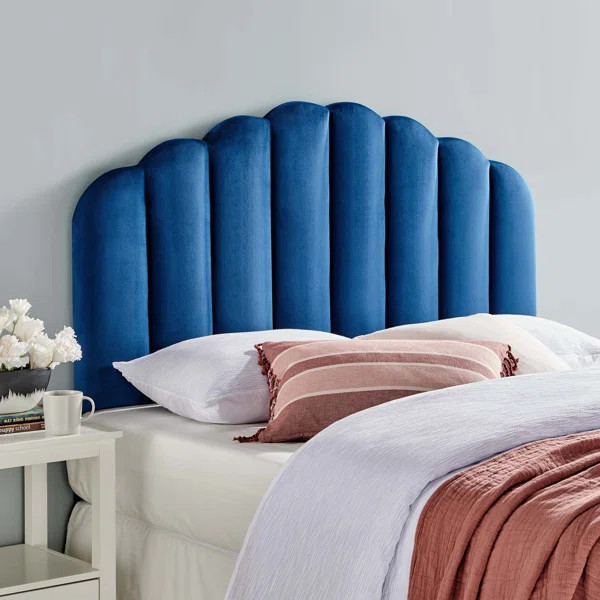 Veronique Performance Velvet Headboard | Wayfair North America