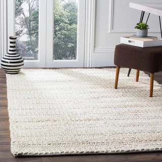 SAFAVIEH Handmade Natural Fiber Haven Jute Rug - 10' x 14' - Bleach | Bed Bath & Beyond