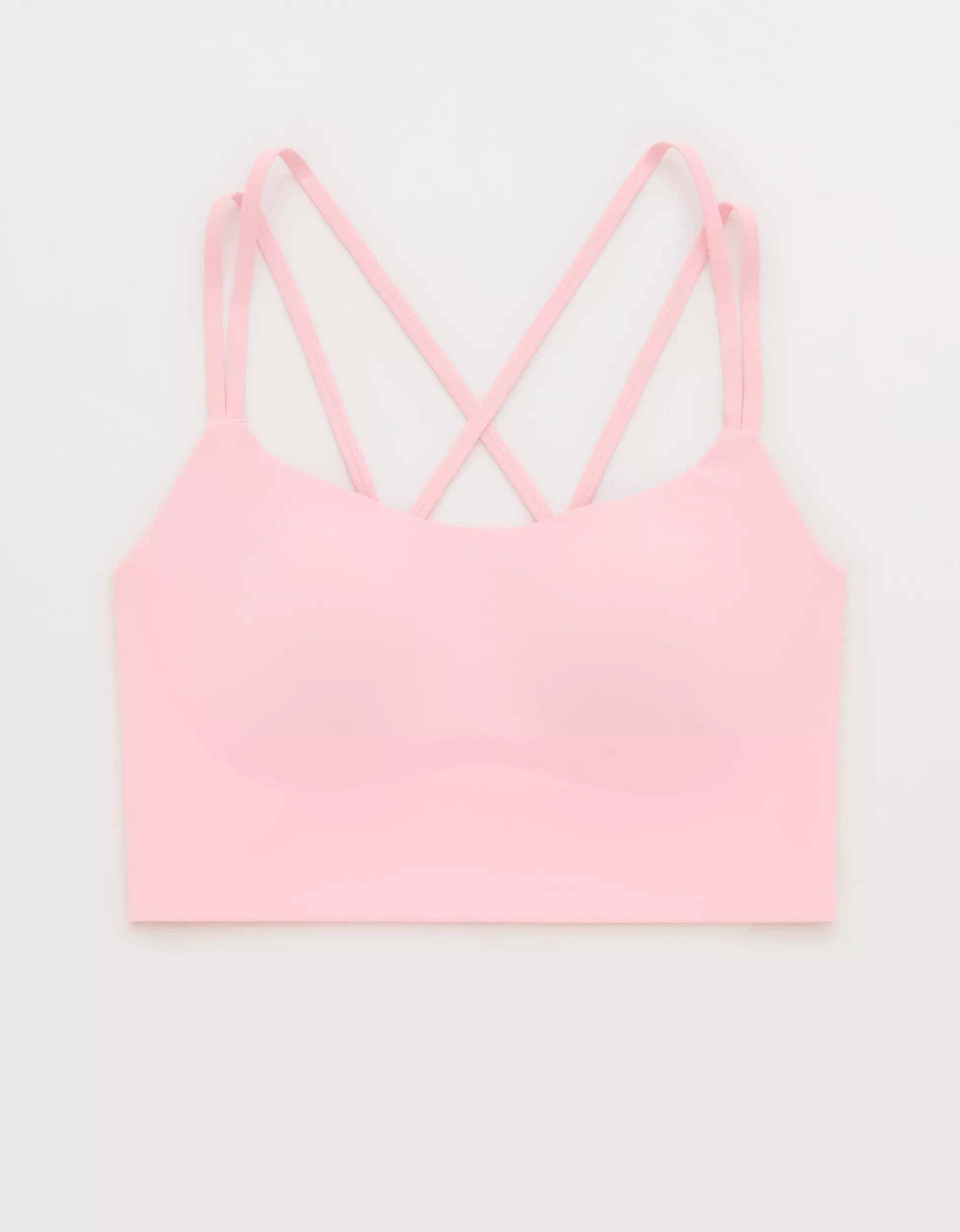 OFFLINE By Aerie Real Me Hold Up! Strappy Sports Bra | Aerie