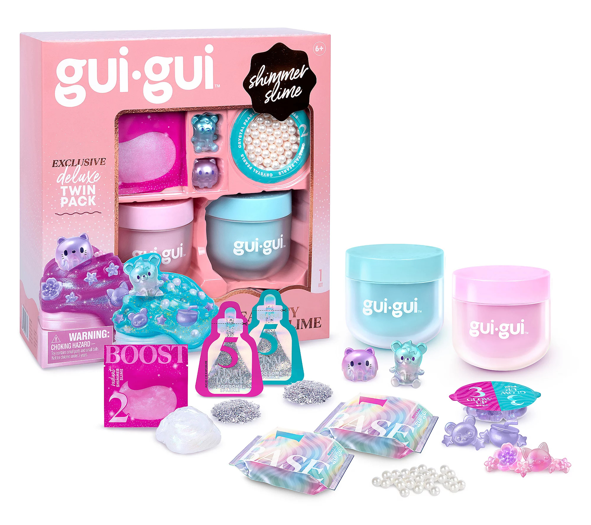 Gui Gui Shimmer  Slime Deluxe Duo Pack by Moose Toys | QVC