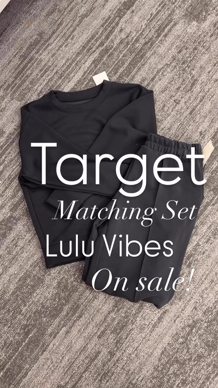 Like and comment “BLACK SET” to get all links sent directly to your messages. These new target sets are giving softstream meets Spanx on sale $40 for the set. Details are so nice, so so soft and a lot of colors. I’m in a S in both but think I could away with a xs they run a bit loose. 
.
#targetstyle #target #targetfashion #targetfinds #cadualoutfit #loungesets #loungewear #casualstyle

#LTKFitness #LTKSaleAlert #LTKActive