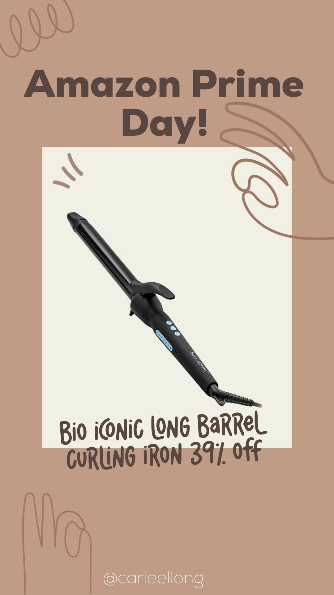Curling irons on deal on Amazon prime day! 

#LTKSaleAlert #LTKFindsUnder100 #LTKBeauty