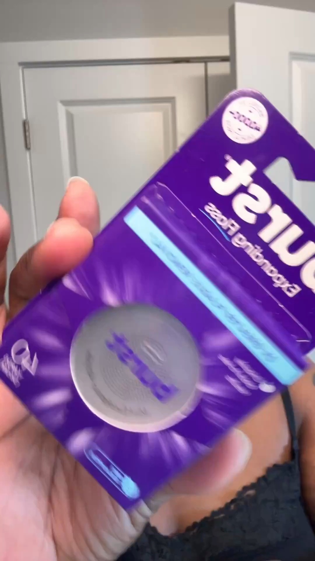 The floss be flossing. Oral hygiene is so important. Add this to your oral care routine. #oralhygiene #mouthcare #burst #dentalfloss #flossing 

#LTKmorningroutine #LTKdayinmylife #LTKOver40