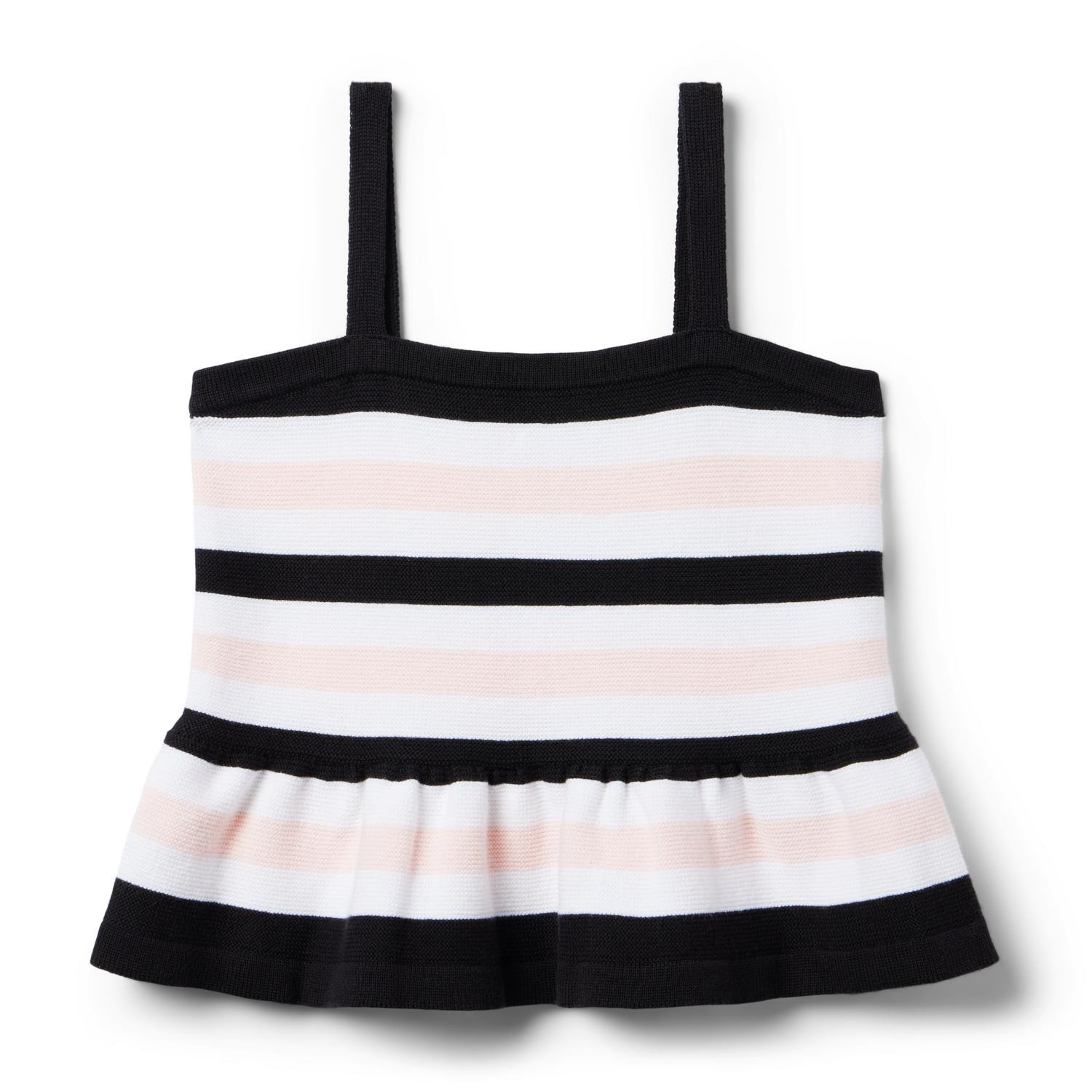 Striped Peplum Cropped Top | Janie and Jack