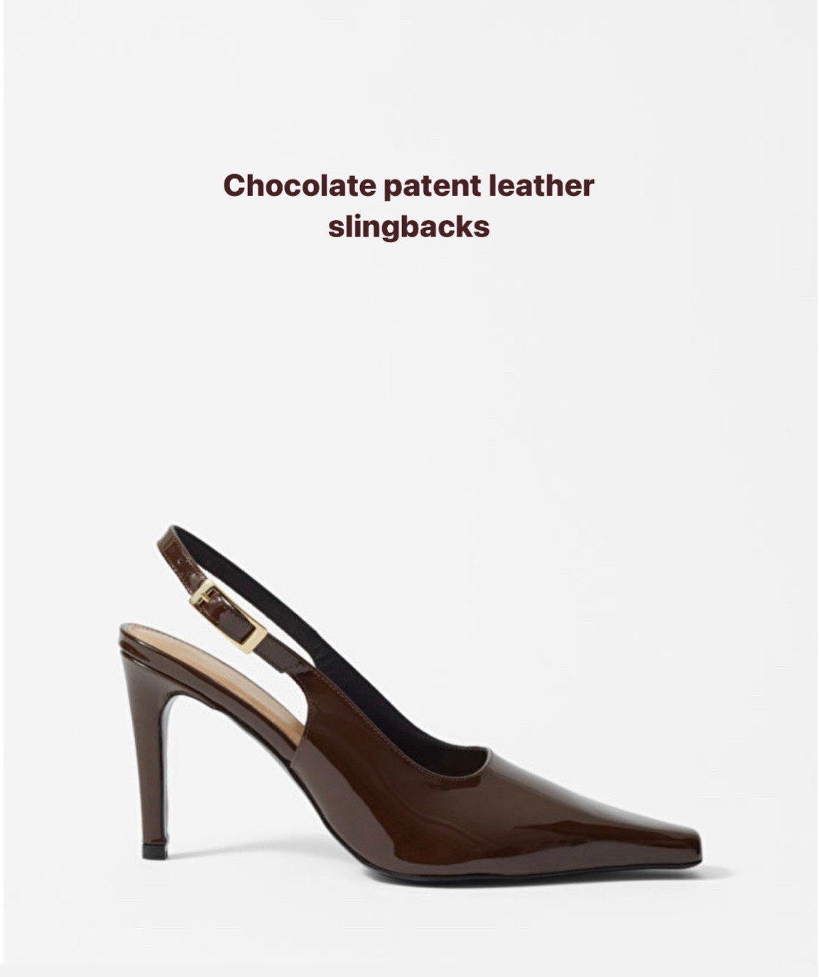 Because every autumn girlie needs a pair of brown patent leather slingback pumps this season! 

#LTKautumn #LTKshoes #LTKworkwear
