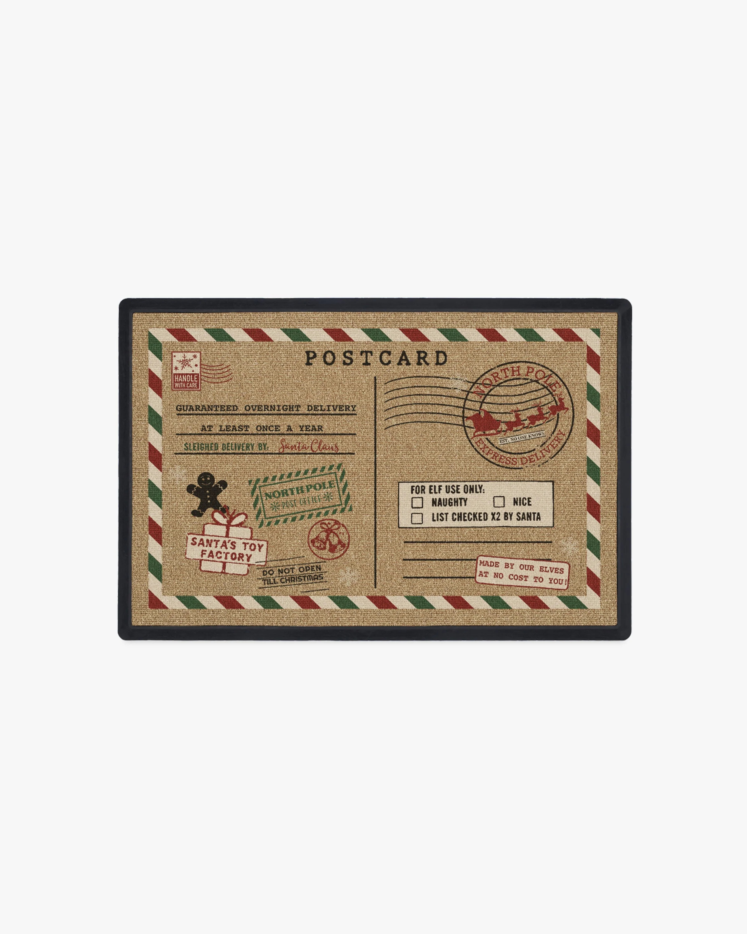 Christmas Postcard Doormat | Ruggable