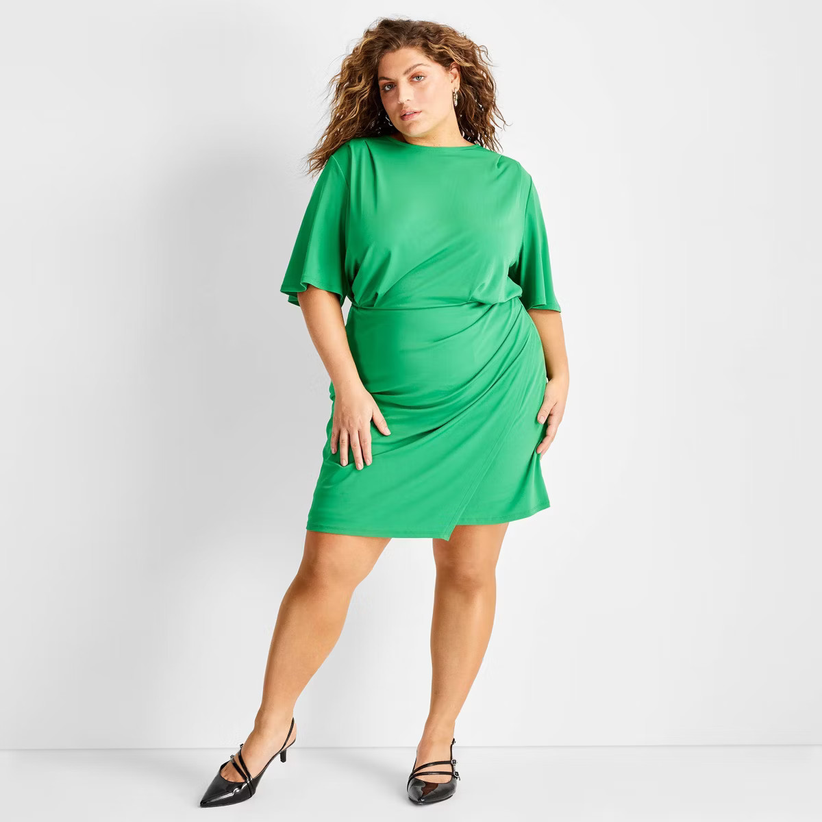 Women's Short Sleeve Mini T-Shirt Dress - Future Collective | Target