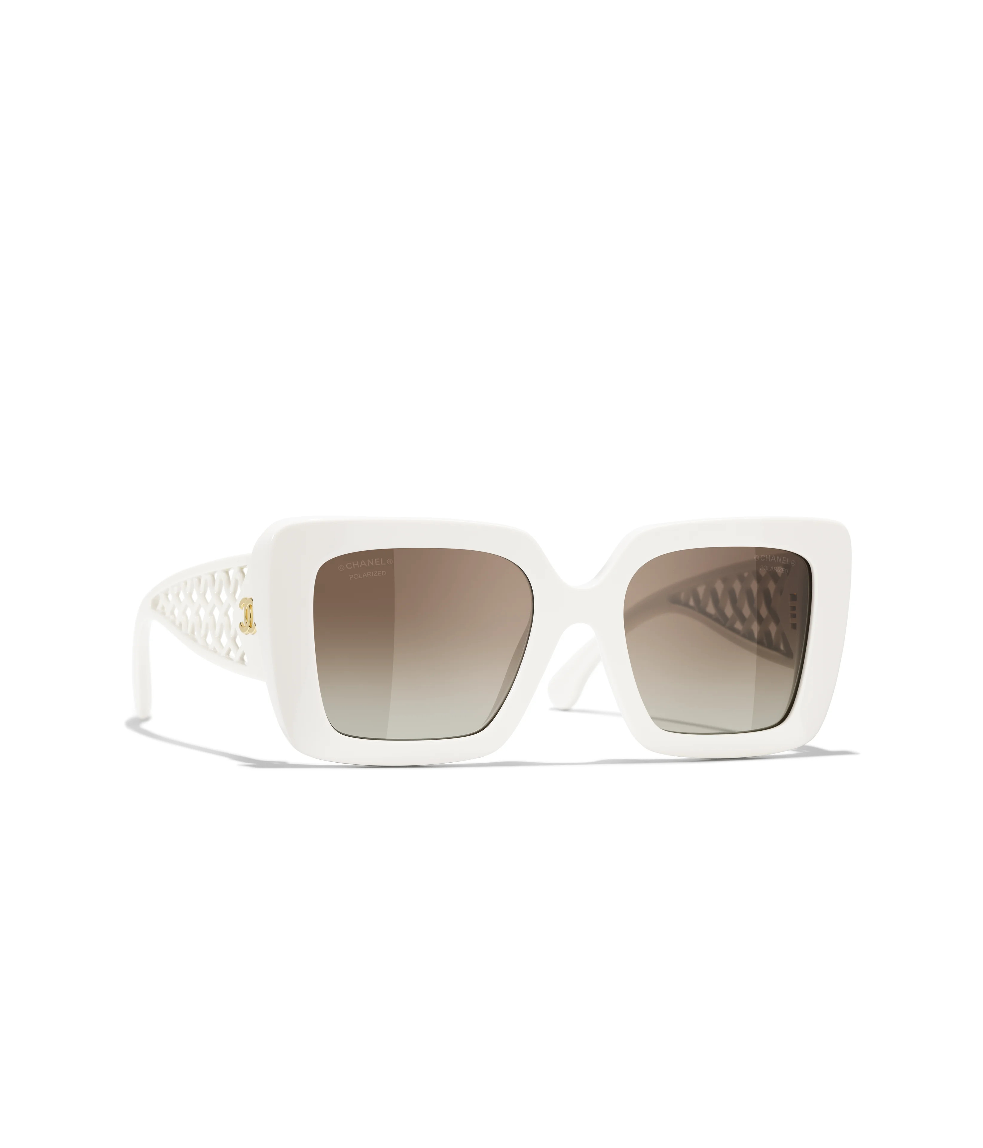 CHANEL Sunglasses: Square Sunglasses, acetate &amp; nylon &mdash; Fashion | CHANEL | CHANEL | Chanel, Inc. (US)