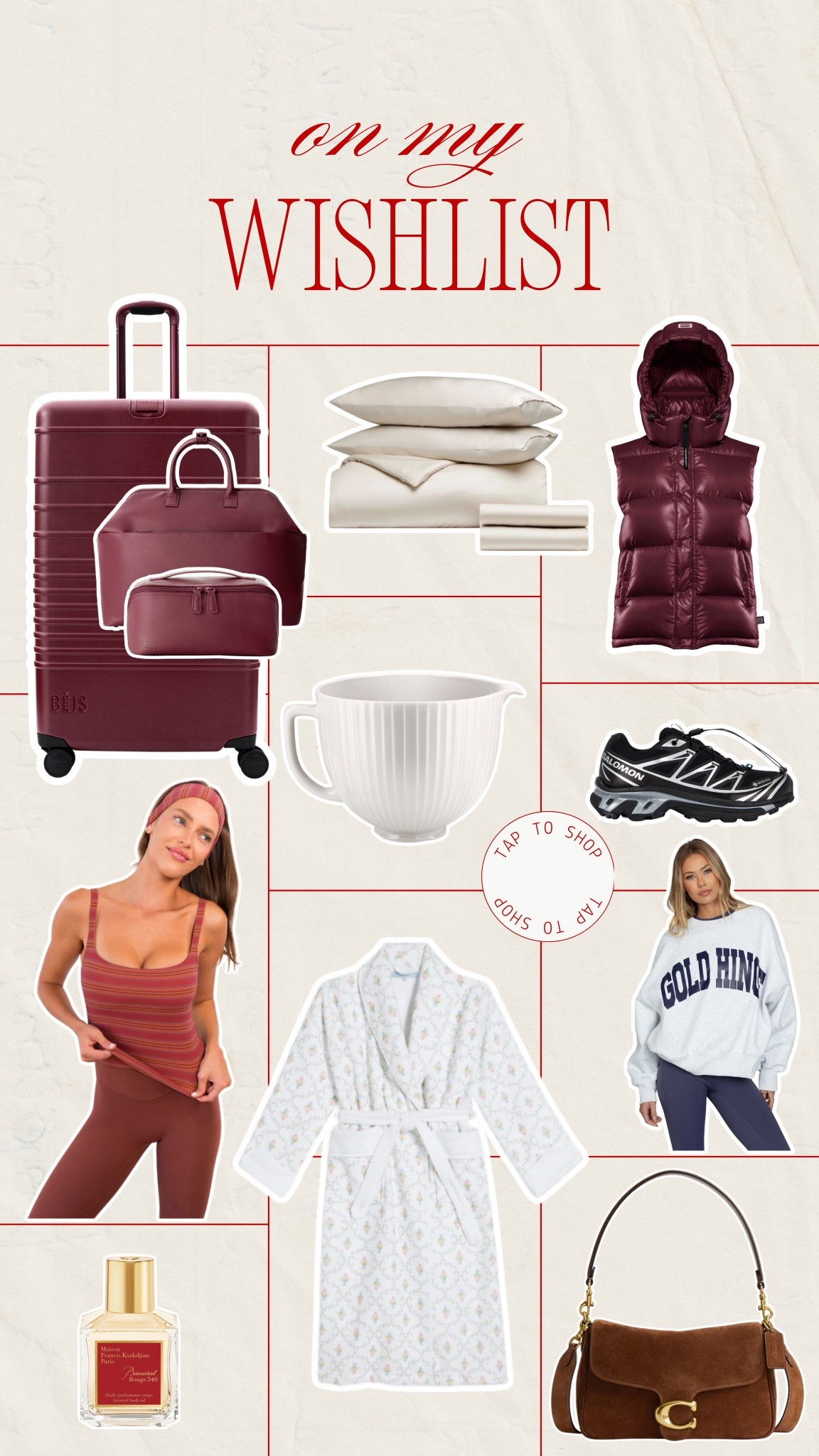 Sharing what’s currently on my wishlist in case you’re trying to figure out what to ask for this holiday season ✨ I pulled together the things I’ve been eyeing lately: cozy robes, winter layers, new luggage & kitchen pieces I’d actually use! 

#LTKCyberWeek #LTKHoliday #LTKGiftGuide
