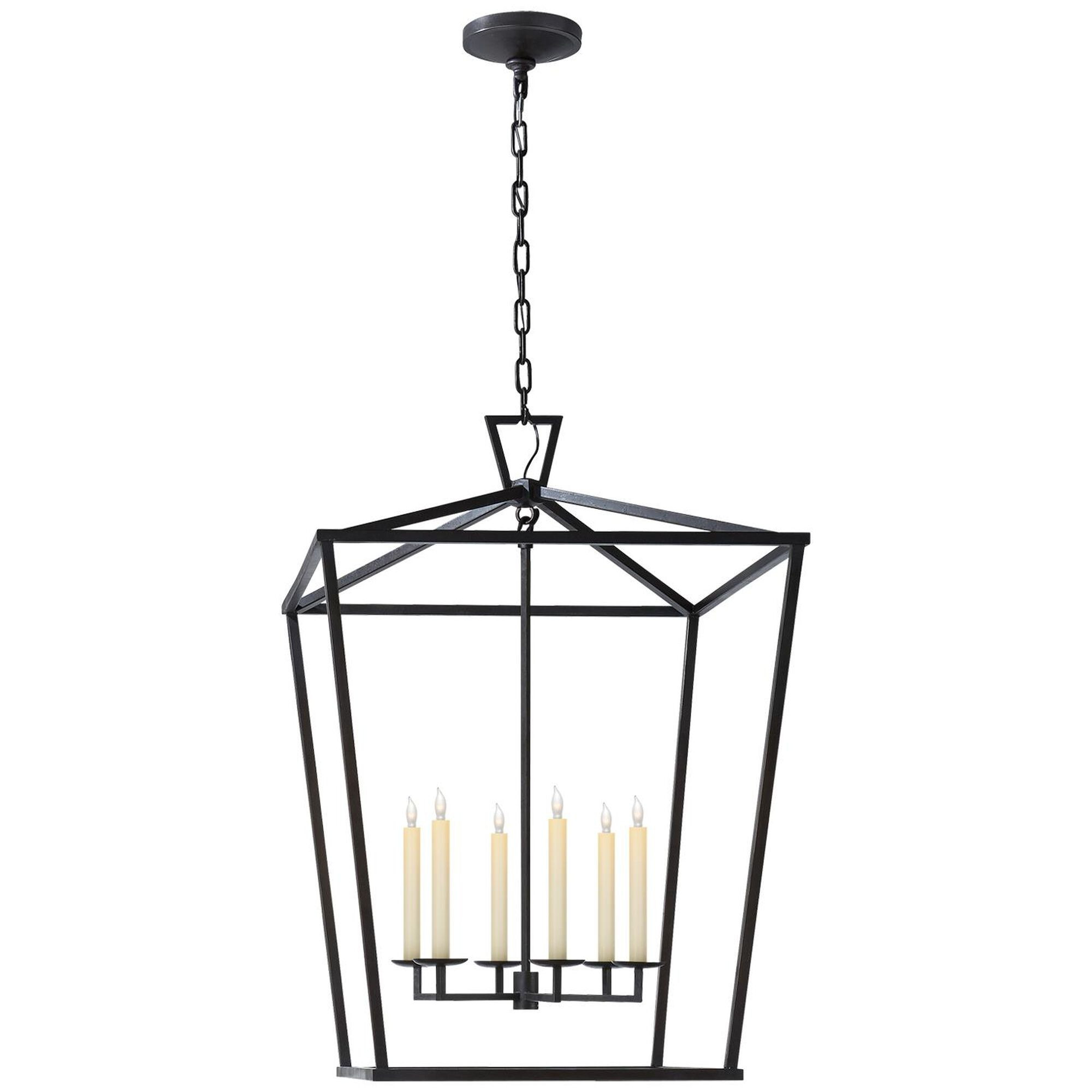Chapman & Myers Darlana 29 Inch Cage Pendant by Visual Comfort Signature Collection | 1800 Lighting