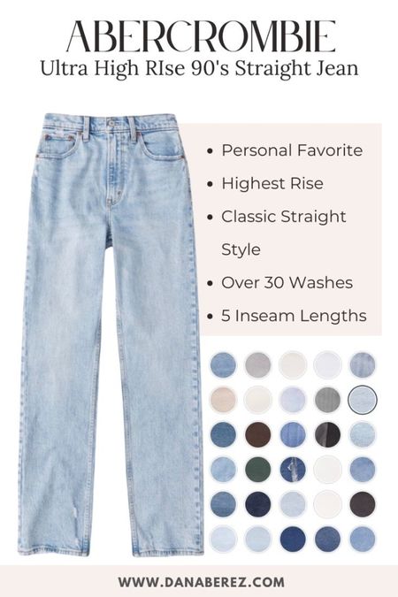 Best Abercrombie jeans the ultra high rise 90s straight jeans 

Abercrombie jeans | Abercrombie denim | Abercrombie code | Abercrombie and fitch 

#LTKSeasonal #LTKSale #LTKfindsunder100