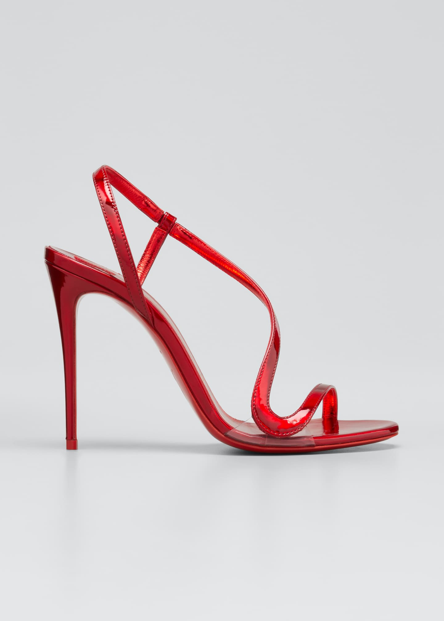 Rosalie Patent Red Sole Stiletto Sandals | Bergdorf Goodman