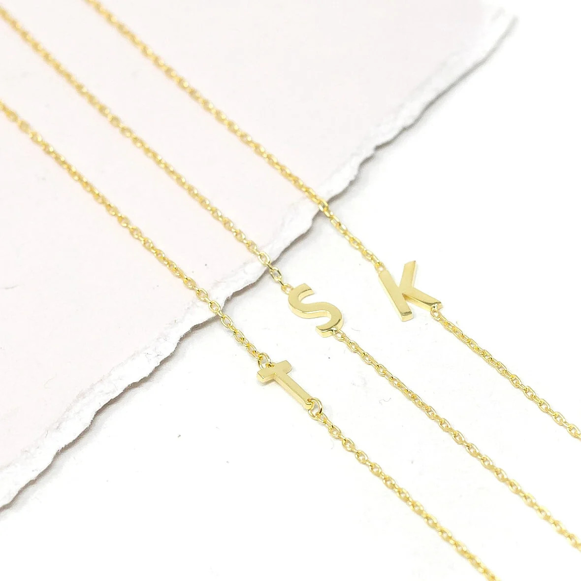 Initial Gold Bracelet | The Sis Kiss