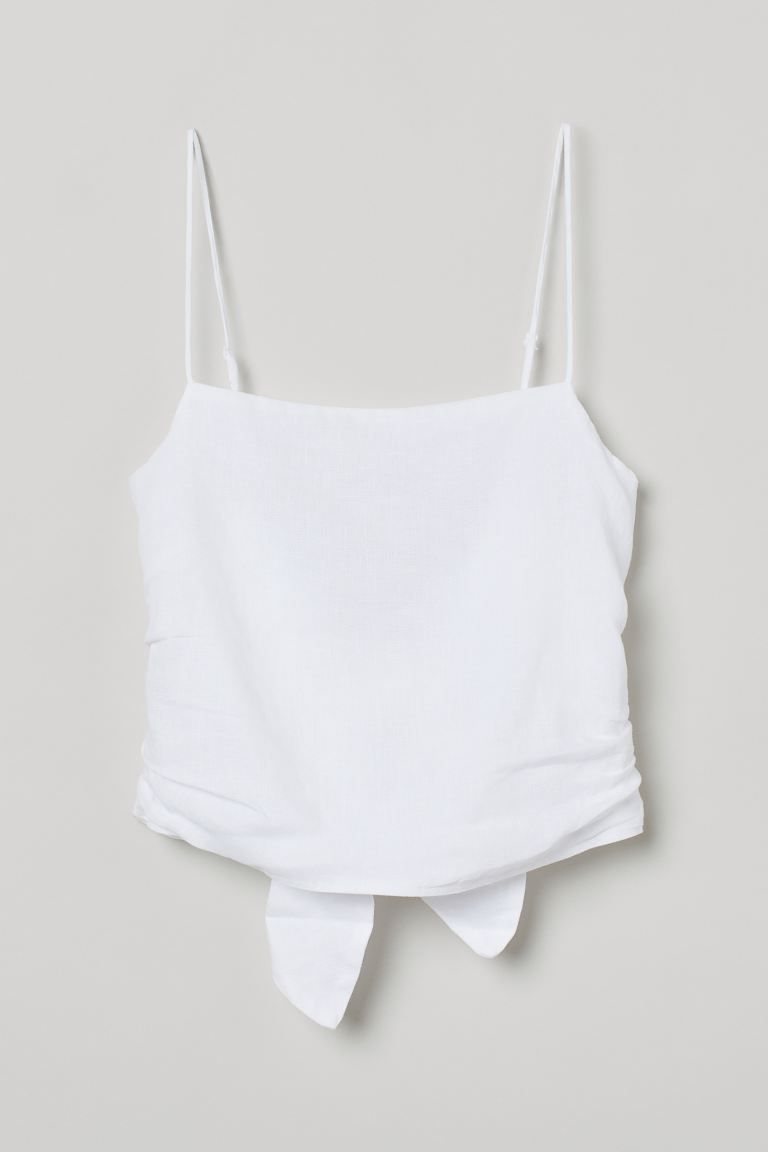 Linen Camisole Top | H&M (US)