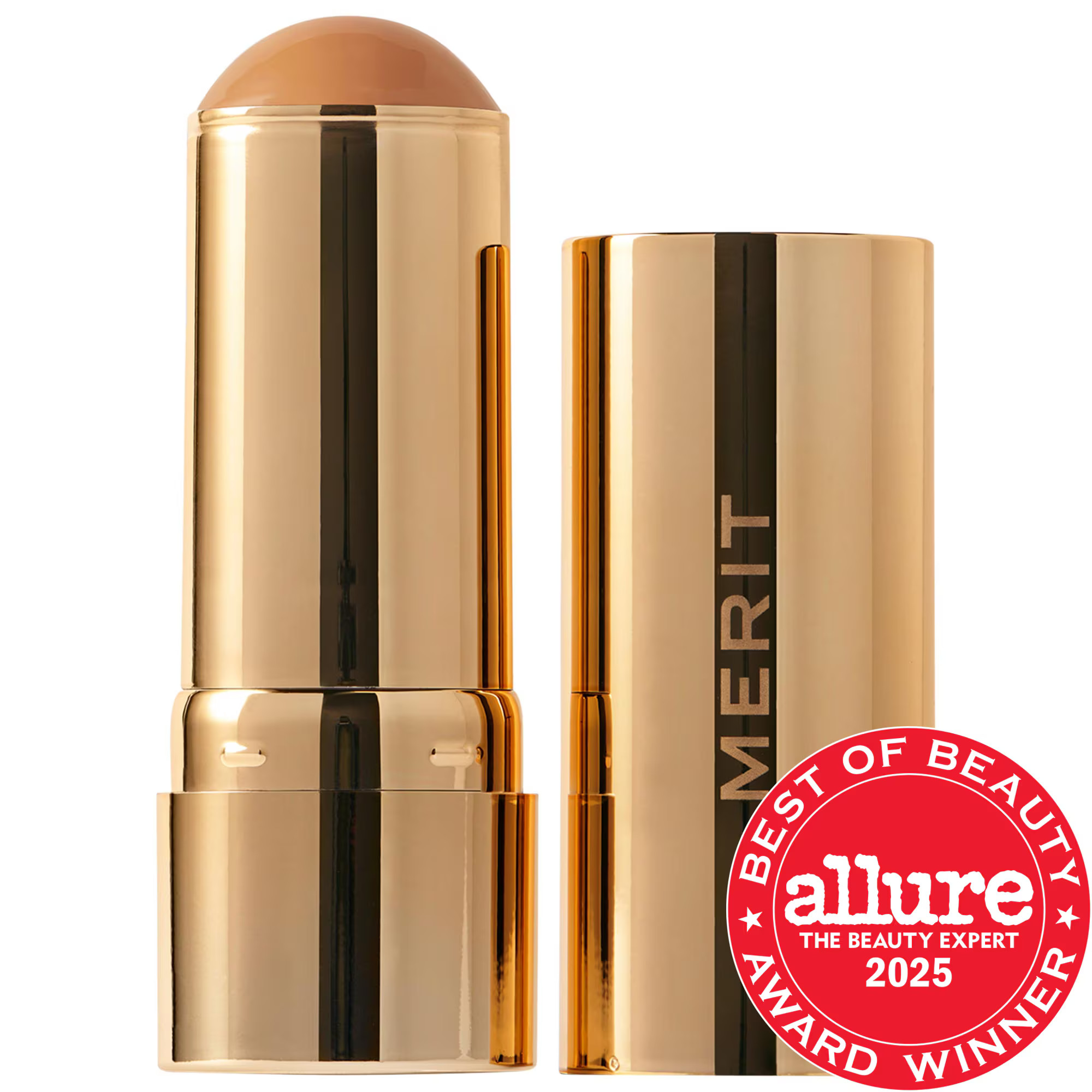 MERIT Bronze Balm Sheer Sculpting Bronzer Quince 0.44 oz | Sephora (US)