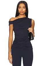 Asymmetric Gathered Top
                    
                    Susana Monaco | Revolve Clothing (Global)